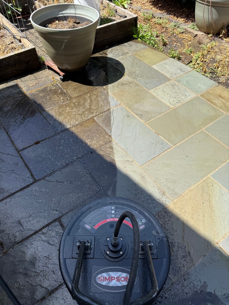 Power washing vs pressure washing Oregon driveway cleaning